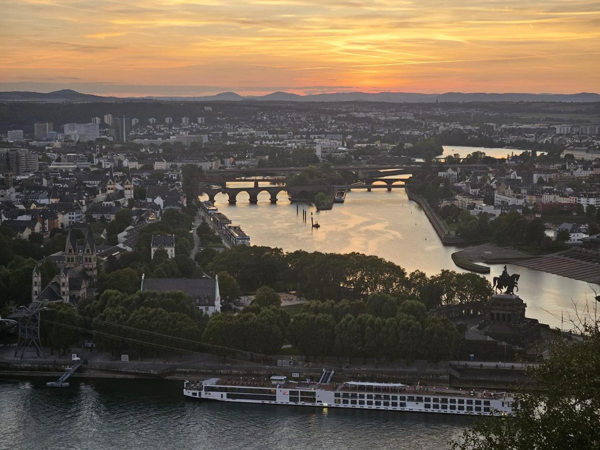 E"Stein 3 Zkb Terrasse Lägenhet Koblenz  Exteriör bild